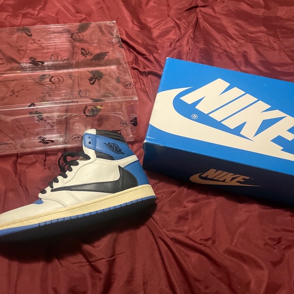 Fragment Design X Travis Scott X Air Jordan 1 Retro High - Picture 2 of 6